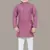 Boys chikankari sequins viscose rayon kurta pajama set for boys - onion