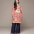 Aarke green viscose printed kurta