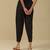 Aarke black cotton solid pant