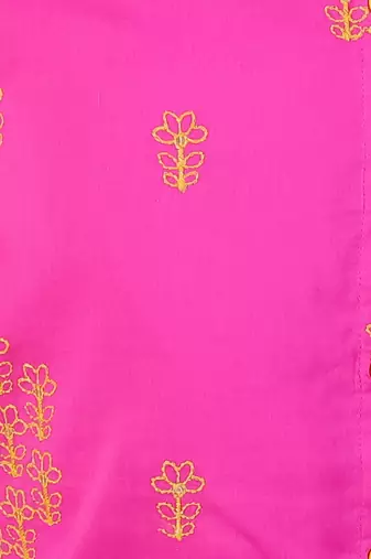 pink boys cotton kurta and white dhoti ethnic set