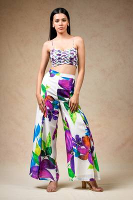 Tunic with pants , bustier 3