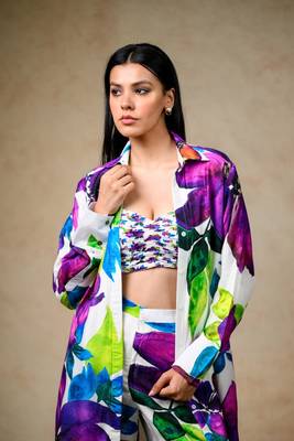Tunic with pants , bustier 4