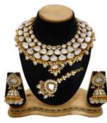 Kundan jewellery necklace set