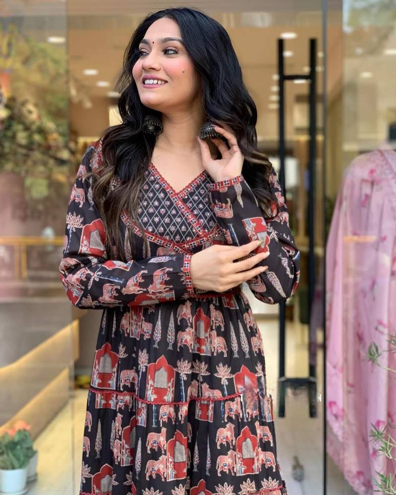 Cotton Fabric Printed work Straight cut Kurta, Pant and Dupatta Set