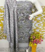 Bhagalpuri Katan Slub Dress Material 