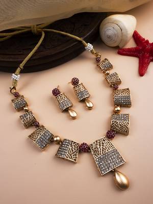Gold plated ad stone set 1