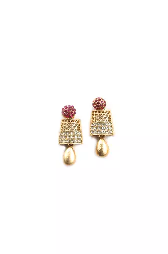 Gold plated ad stone set