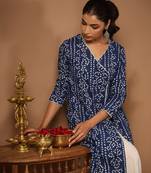 Women A line Printed Kurta