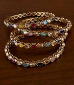 Antique Look Stone Bangles BD701