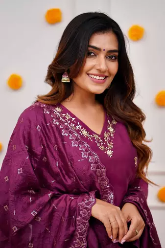 Printed Viscose Straight Kurta Pant and Dupatta Set