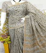 Bhagalpuri Katan Baswara Saree With Blouse 