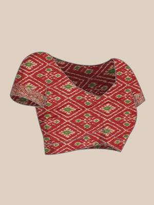 Sangam Prints Cream Silk Woven Work Traditional Saree 5
