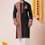 Black heavy rayon navratri special traditional kurta pyjama