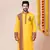 Yellow heavy rayon navratri special traditional only kurta
