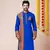 Blue heavy rayon navratri special traditional only kurta