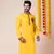 Yellow heavy rayon navratri special traditional only kurta