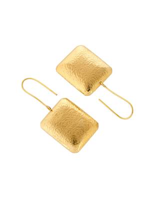 Beautiful gold tone drop earrings 4