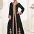 Black color Full Sleeves Handmade Moroccan Kaftan