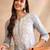 Women Blue color rayon blend embroidered fancy Only kurta