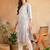 Women Blue color rayon blend embroidered fancy Only kurta