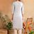 Women Blue color rayon blend embroidered fancy Only kurta