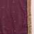 Burgundy color georgette embroidered fancy kurta with dupatta