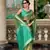 Green Designer Weaving Tissue Saree With Blouse