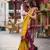 Mustard Designer Weaving silk blend Saree With Blouse