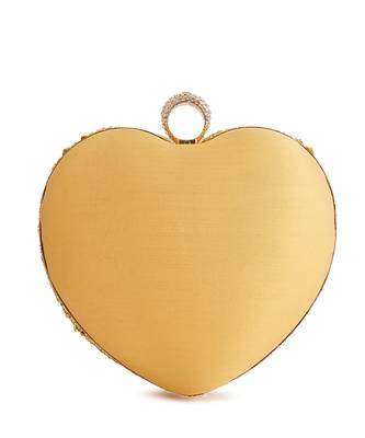 Gold cupid citrine clutch 5