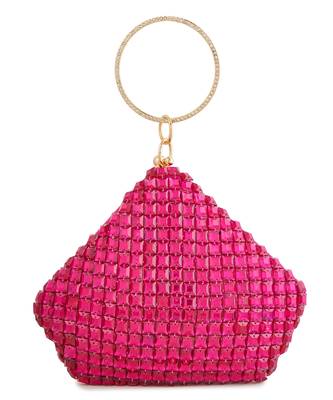 Pink sapphire diamond clutch 2
