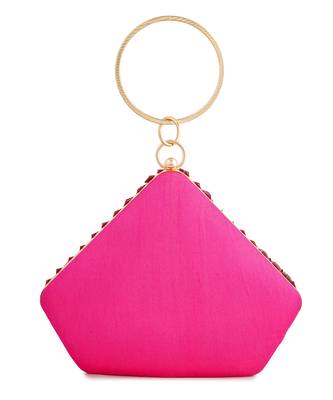 Pink sapphire diamond clutch 4