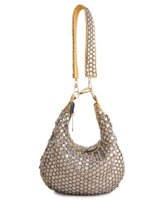 Brown smoky quartz purse 2