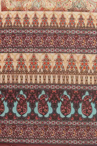 Digital print assam silk dupatta for women and girls to wear on gown chaniya choli kurti etc