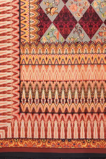 Digital print assam silk dupatta for women and girls to wear on gown chaniya choli kurti etc