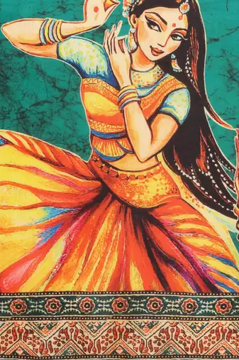 Digital print assam silk dupatta for women and girls to wear on gown chaniya choli kurti etc