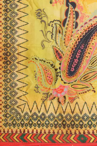 Digital print assam silk dupatta for women and girls to wear on gown chaniya choli kurti etc