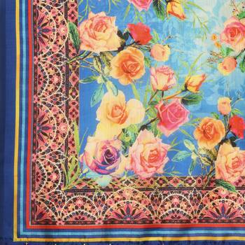 Digital print assam silk dupatta for women and girls to wear on gown chaniya choli kurti etc 5