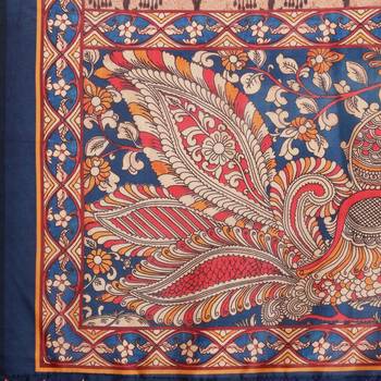 Digital print assam silk dupatta for women and girls to wear on gown chaniya choli kurti etc 5