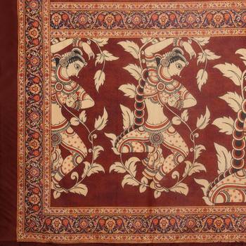 Digital print assam silk dupatta for women and girls to wear on gown chaniya choli kurti etc 5
