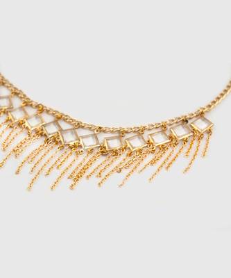 Yellow luxe embrace necklace 2