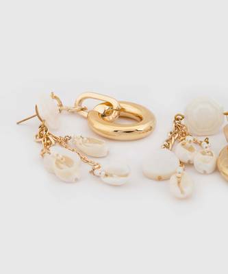 Ivory aura earrings 2
