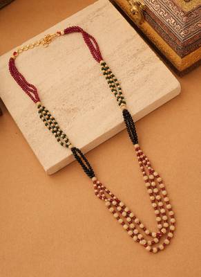 Occasion Wear Multicolour Long Necklace 1