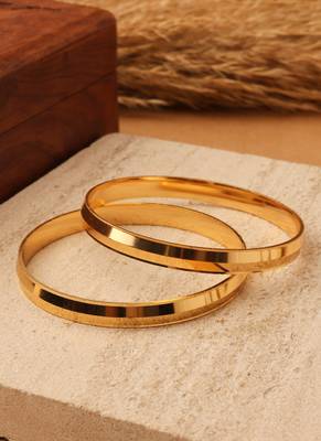 Timeless Elegance Gold-Plated Bangles 2