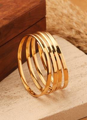 Gold gold plated alloy bangles 2