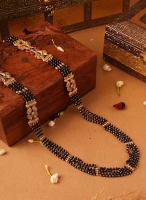 Multicolour krishna motif necklace 2