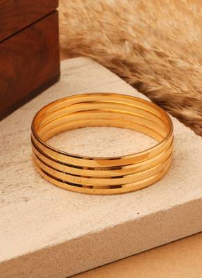 Gold gold plated alloy bangles 3