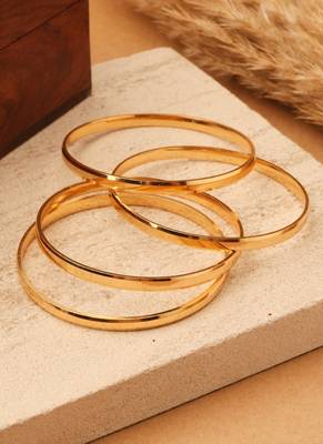 Gold gold plated alloy bangles 4