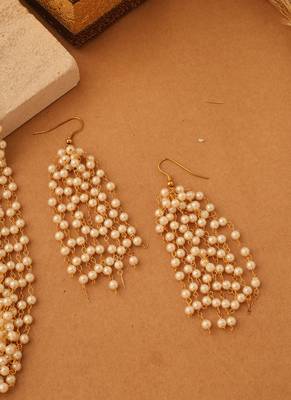 Gold-Plated Multilayer Pearl Necklace Set 3