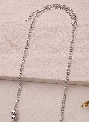 Statement oxidized necklace set with pendant for navratri 3
