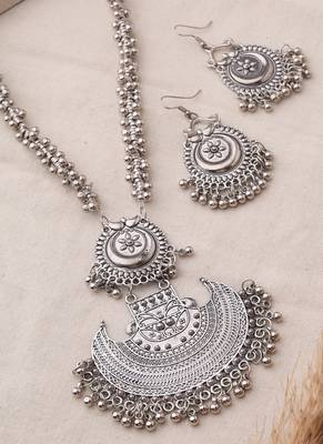Oxidized Necklace Set for Navratri 1